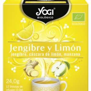 YOGI TEA jengibre y limón